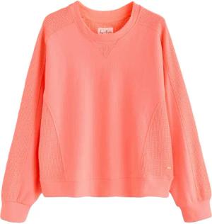 Next Sweater Sweatshirt mit Waffelstruktur aus