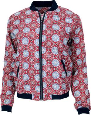 Guru-Shop Langjacke Boho Style Bomberjacke aus