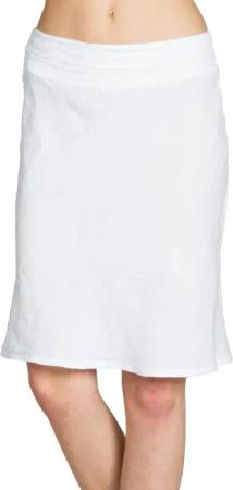 Caspar Faltenrock RO021 eleganter Damen Leinenrock