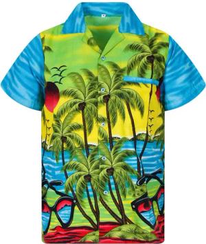 King Kameha Hawaiihemd Sunglasses Funky Hawaii-Hemd