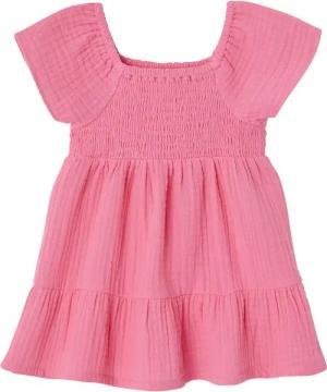vertbaudet Minikleid Gesmoktes Baby Kleid aus