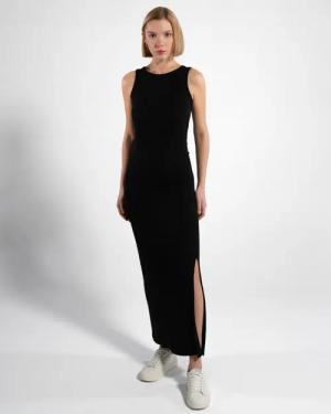 GORG Maxikleid Ribbed Maxikleid aus TENCEL™