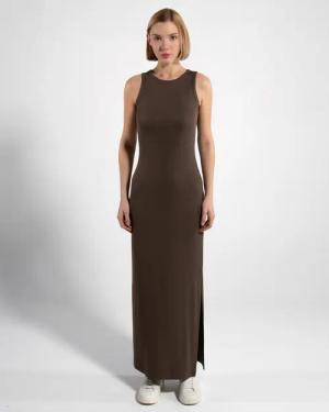 GORG Maxikleid Ribbed Maxikleid aus TENCEL™