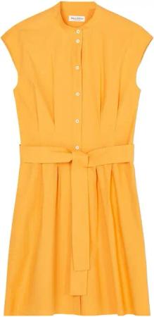 Marc O'Polo Midikleid Ärmelloses Kleid mit