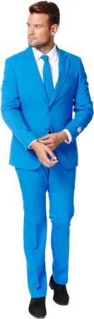 Opposuits Anzug Blue Steel Party Kostüm
