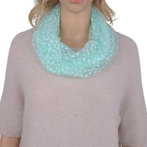 MIRROSI Loop Damen Schal Unifarbe mit