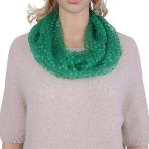 MIRROSI Loop Damen Schal Unifarbe mit