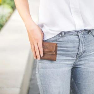 BRANCO Mini Geldbörse Kleine Damen-Geldbörse /