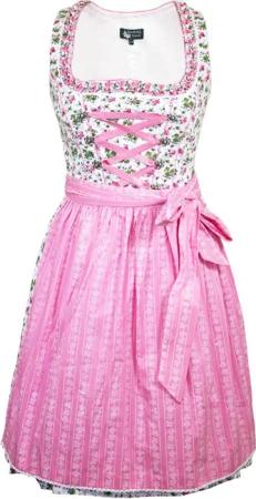 Maddox Dirndl 'Alpach' Traditionell, Creme Rosé