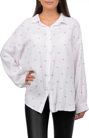 Reichstadt Hemdbluse Reichstadt Damen Musselin Bluse