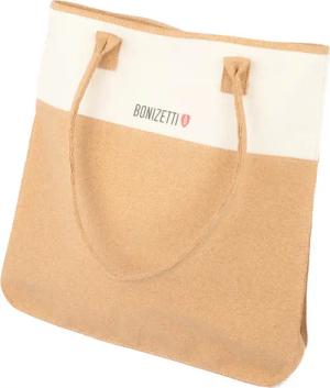 Bonizetti Handtasche (1-tlg), Korktasche Henkeltasche aus