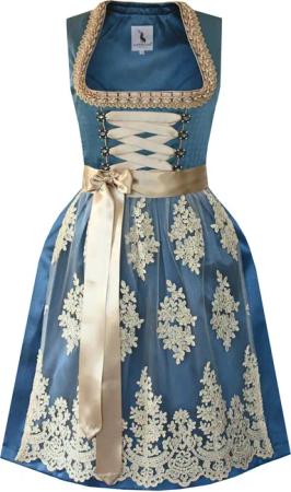 Alpenmärchen Dirndl Dirndl Clara in blau