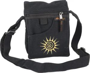 Guru-Shop Schultertasche Kleine Schultertasche, Passporttasche -