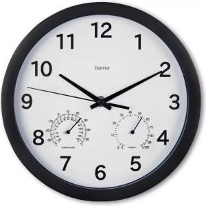 Hama Wanduhr Wanduhr "Malta", Ø 25