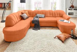 DOMO collection Wohnlandschaft Elva, zeitlose Formensprache,