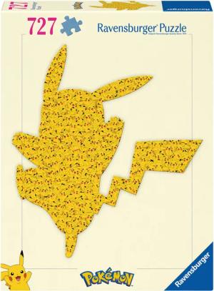 Ravensburger Konturenpuzzle Pokémon, Pikachu, 727 Puzzleteile,