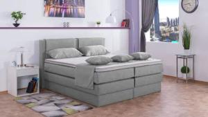 Meisterbetten Boxspringbett Dora (mit Bettkasten, 7-Zonen