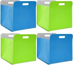 DuneDesign Aufbewahrungskorb 4er Set - 33x33x38