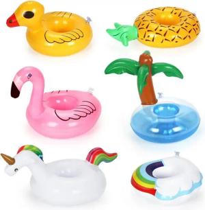 LuxusKollektion Hängedekoration Aufblasbare Pool Getränkehalter Set,