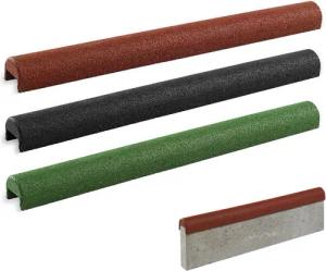 RO-FLEX Rasenkante Gummiüberzug Bordsteinkappe für 80