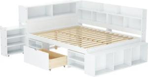 Odikalo Kinderbett Einzelbett, 90/140*200 cm, mit