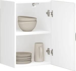 vidaXL Schrankmodule Küchen-Hängeschrank Kalmar Hochglanz-Weiß Holzwerkstoff