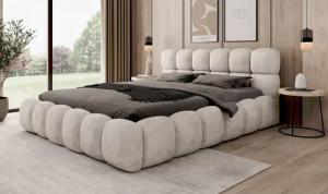 yourhouse24 Polsterbett Boston mit Bettkasten und