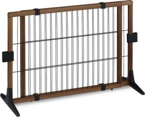 relaxdays Türschutzgitter Ausziehbares Absperrgitter 71 cm