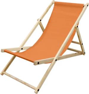 ECD Germany Gartenliege Holz Beachstuhl klappbarer