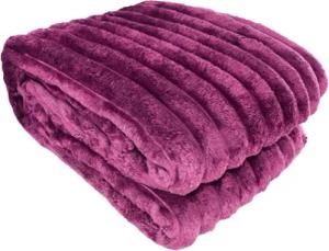 Wohndecke Kuscheldecke Cordoptik 150 x 200