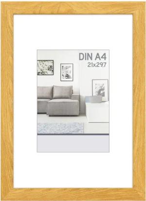 IDEAL TREND Bilderrahmen Livorno Holzoptik Kunststoff