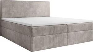 Luxusbetten24 Boxspringbett Soft in Cord, mit