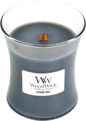 Woodwick Duftkerze Evening Onyx im mittelgroßen