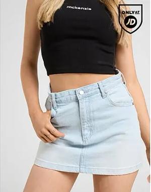 McKenzie Libra Denim Skirt - Damen, blau