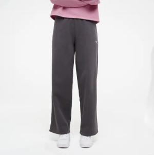PUMA Jogginghose Damen gerader Schnitt - schwarz