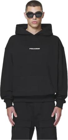 Pegador Colne Logo Oversized Hoody Braun