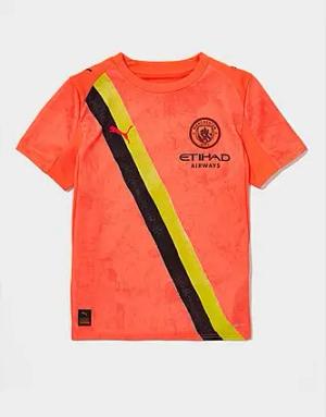 PUMA Manchester City FC 2025 Club World Cup Auswärts Shirt Kinder, Orange