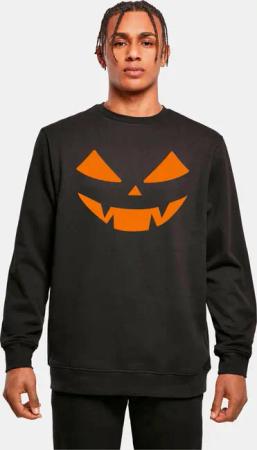 Merchcode Halloween - Pumpkin Face Crewneck