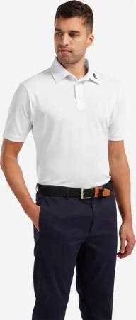 Golf Poloshirt Stretch-Piqué - Footjoy weiss