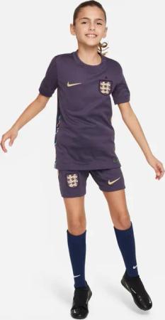 Shorts für Kinder – Auswärts Angleterre Dri-FIT Euro 2024