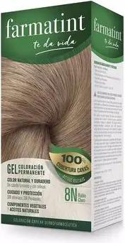 Farmatint Haarfärbung Gel Permanente Färbung 8n-hellblond 5 Einheiten