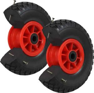 TRUTZHOLM Sackkarren-Rad 2x Sackkarrenrad PU-Rad zentrierte