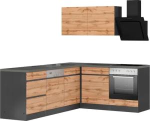 KOCHSTATION Winkelküche KS-Riesa, Stellbreite 240x180 cm,