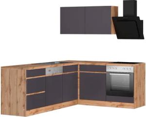 KOCHSTATION Winkelküche KS-Riesa, Stellbreite 240x180 cm,