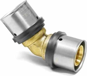 PipeTec Deutschland Steckfitting, Pipetec Press-Winkel 45°