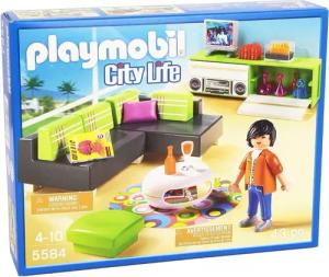 Playmobil® Spielwelt Wohnzimmer, (Set, 1-tlg., 1