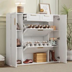 Flieks Schuhschrank mit 2 Klappen, 2