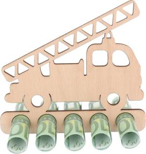 Spruchreif® Spardose Geldgeschenk aus Holz, Gutscheinverpackung,
