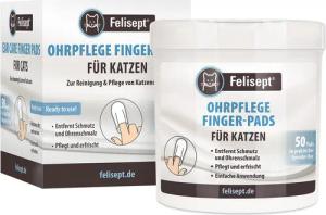 Felisept Fellpflege Felisept Ohrpflege Finger-Pads für