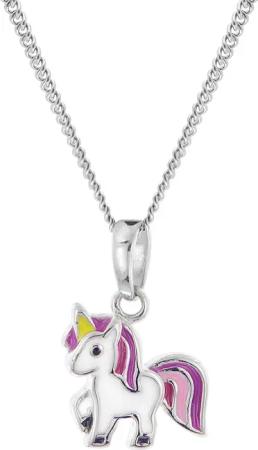 trendor 68486 Kinder-Halskette Einhorn Silber 925